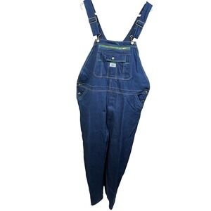 Liberty Bib Overalls Men' s 44x30 Blue Denim Work Farm Trucker Workwear Farmer